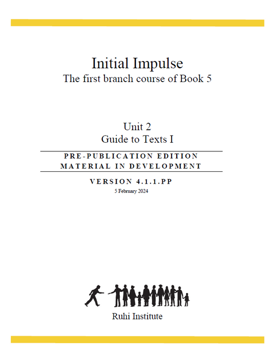 Initial Impulse - The First Branch Course of Book 5 - Unit 2