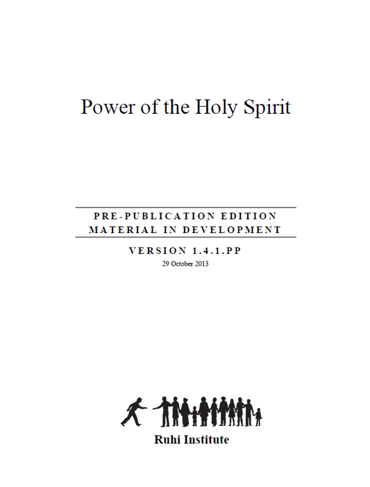 Power of the Holy Spirit