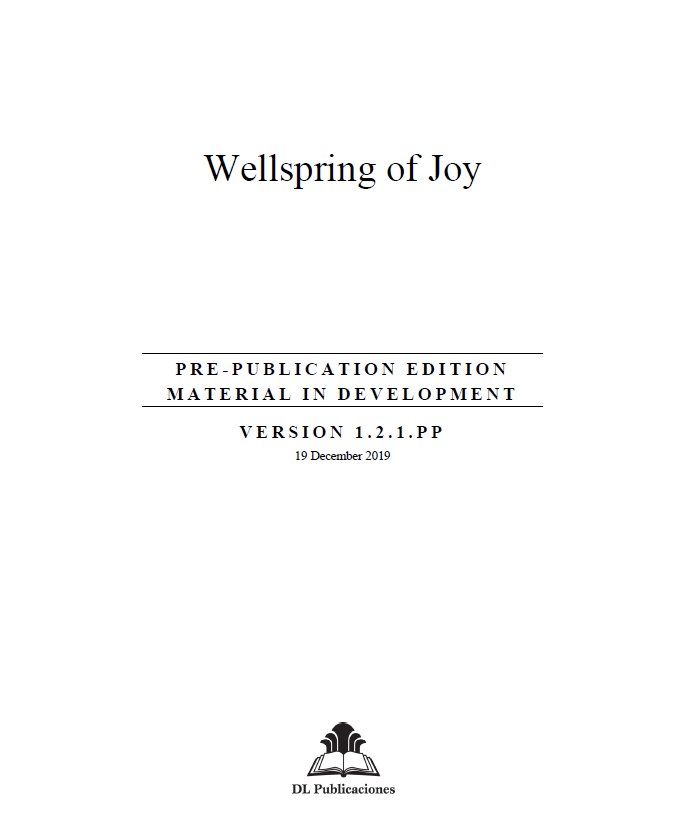 Wellspring of Joy