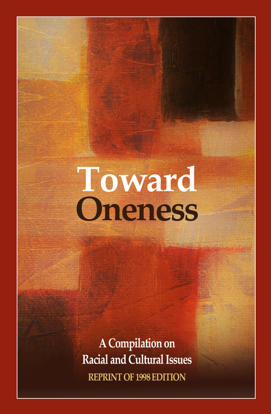 Toward Oneness